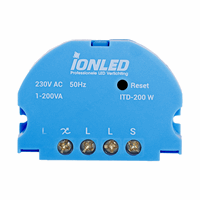 ION INDUSTRIES - 90.100.050 - touch led dimmer 0,3-200 watt