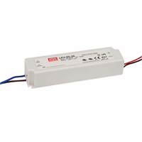 Mean Well LPV-60-24 - meanwel 24v 60w leddriver (niet dimbaar)