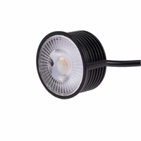 Tronix Lighting - 175-570 - led spot | 50mm | zwart | 5 watt | 38° | 2700k | dimbaar