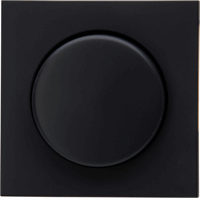 Kopp 490650008 - HK07 - dimmerplaat druk mat-zwart