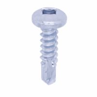 FIS PROFI 92142025 - Fischer boorschroef 4.2x 25 bolle cilinderkop vierkant vz; 200 stuks