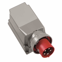 ABL Connectivity G54S35 - cee wandapparaatstekker, ip67, 125a, 5-polig, 400v, 6h, rood
