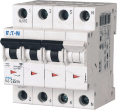 Eaton 279001 - installatie-automaat (mcb) faz, 3p+n, 32a, d-curve, 15ka