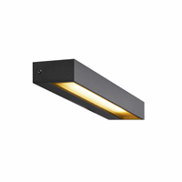 SLV 1002069 - pema® wl, led outdoor wandopbouwlamp, ip54, antraciet, 3000k