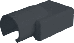Canalit 934061 - systeem25 verloopmof 16mm voor 25x13mm zwart zak 2 stuks
