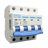 GACIA Europe - pb8h-3nc63 - automaat c63a 10ka 3p+n