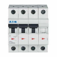 Eaton 278998 - installatie-automaat (mcb) faz, 3p+n, 16a, d-curve, 15ka