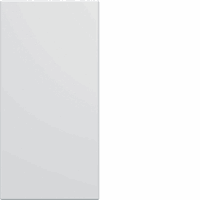 Hager - WXF688B - Gallery blindplaat, 22,5 mm, verkeerswit