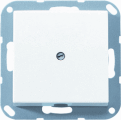 Jung A590AWW - inzetplaat kabelinvoer alpin wit a500