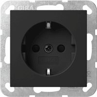 Gira 4755005 - wcd/ra sh z/kl. system 55 zwart m