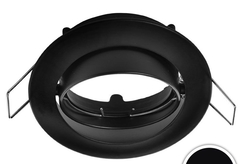 Arkoslight - inbouwspot kantelbaar 83mm 12/230 Volt kleur zwart gatmaat 76mm