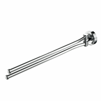 GEESA 915505 - Luna Handdoekrek 2-armig Chroom