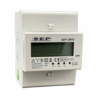SEP Europe - Xbs-3mid - xbs kwh-meter 3f direct 100a + puls mid (4 mod)