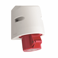 ABL Connectivity D31S21 - cee wandcontactdoos, ip44, 16a, 3-polig, 230v, 6h, blauw
