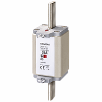 Siemens AG 3NA6222 - lv hrc fuse link, nh2, in: 63 a, gg, un ac: 500 v, un dc: 440 v