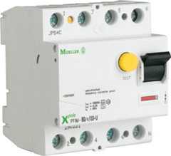 Eaton 274055 - aardlekschakelaar (rccb) pfim 80a, 4p, 30ma, type a