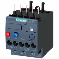 Siemens AG 3RU21160KB0 - overbelastingsrelais 0,90-1,25 A motorbeveiliging S00, class 10, conta