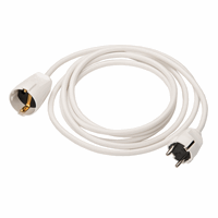 Martin Kaiser 544ZL/2/kws - 544ZL/2-15/kws - MK verlengsnoer randaarde 2mtr 3x1.5mm2 wit