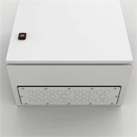 nVent HOFFMAN AFK41R5 - Flensplaat met uitbreekopening