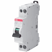 ABB Componenten 2CSS245101R0025 - installatieautomaat 1p+n, 4,5ka-6ka, b kar, 2a
