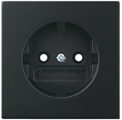 Busch jaeger - Future Linear Losse afdekplaat voor wandcontactdoos met randaarde zonder onderstuk