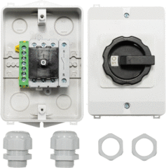 Asn AE-A551020 - werkschakelaar pv 25a 4-polig