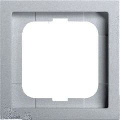 Busch Jaeger 2CKA001754A4301 - Jeager afdekraam 1-voudig 1721-183kaz aluminium future linear