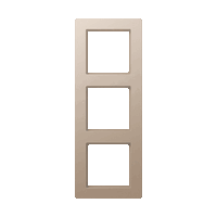 Jung AF583BFCH - Afdekraam A Flow champagne slagvast3-vdg