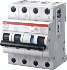 ABB Componenten 2CSR256140R3205 - aardlekautomaat 3p+n, b kar, 20a, 300ma, 6ka a type