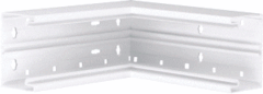 Hager BR6510049016 - BR65 bodemprofiel binnenhoek 68x100 mm, verkeerswit
