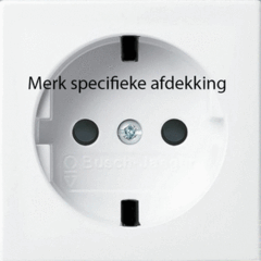 Busch Jaeger 2CKA000043B3190 - centraal plaat voor 20-euc-914 zonder onderstuk
