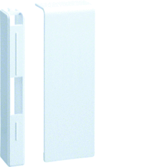 Hager SL2011569016 - SL, eindstuk L/R voor goot 115 mm hoog, verkeerswit