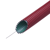 FRÄNKISCHE - 19217050 - kabelbescherming flexibel rood 50mm rol 50 meter