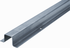 JMV 9200800 - beschermprofiel rvs, 20x20mm inwendig (bxh) lengte 2 meter