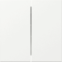 Gira 349527 - wip 2-voudig recht system 55 zuiver wit mat