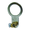 Onderlegschijf met aardklem m10 messing 601700 (zak van 10 stuks)