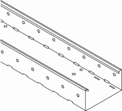 Stago CSU08601202 - kabelgoot 70mm 0.8mm lengte 3 meter
